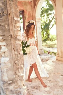 LoveShackFancy Halsey Skirt