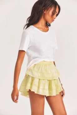 LoveShackFancy Ruffle Mini Skirt New Arrivals 6 LoveShackFancy Ruffle Mini Skirt New Arrivals