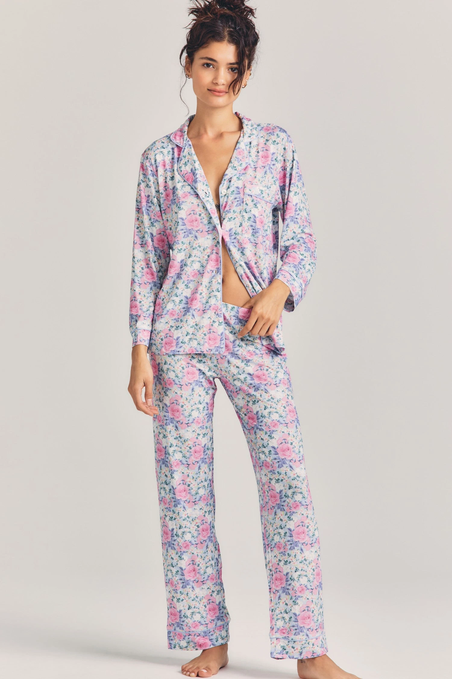 LoveShackFancy LSF X Stripe & Stare Pajama Set 1 LoveShackFancy LSF X Stripe & Stare Pajama Set