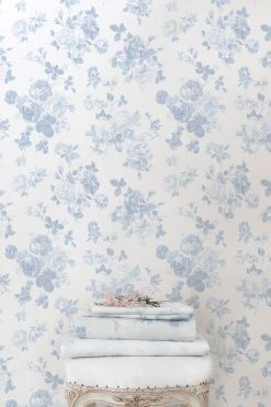LoveShackFancy Everblooming Rosettes Wallpaper