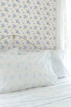 LoveShackFancy Ikat Rose Wallpaper