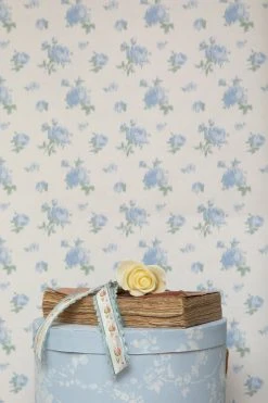 LoveShackFancy Ikat Rose Wallpaper