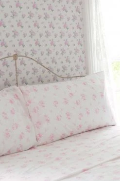LoveShackFancy Ikat Rose Wallpaper