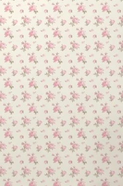 LoveShackFancy Ikat Rose Wallpaper