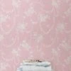 LoveShackFancy Chandelier Gates Wallpaper - EASTER PINK