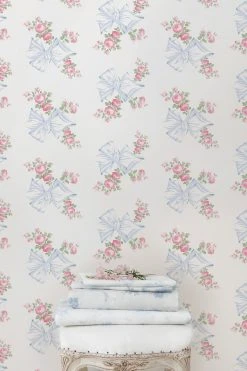 LoveShackFancy Rosa Beaux Wallpaper