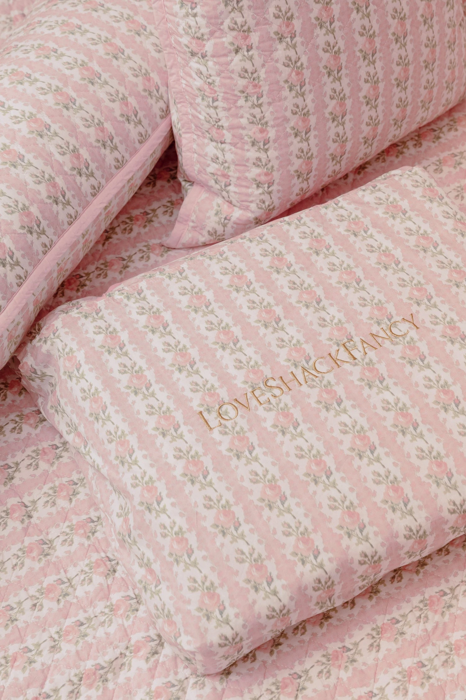 LoveShackFancy View All Blooming Heirloom Quilt & Sham Set 5 LoveShackFancy View All Blooming Heirloom Quilt & Sham Set