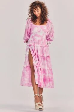 LoveShackFancy Capri Midi Dress