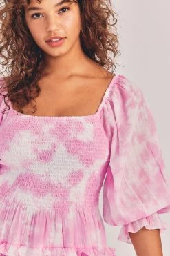 LoveShackFancy Capri Midi Dress