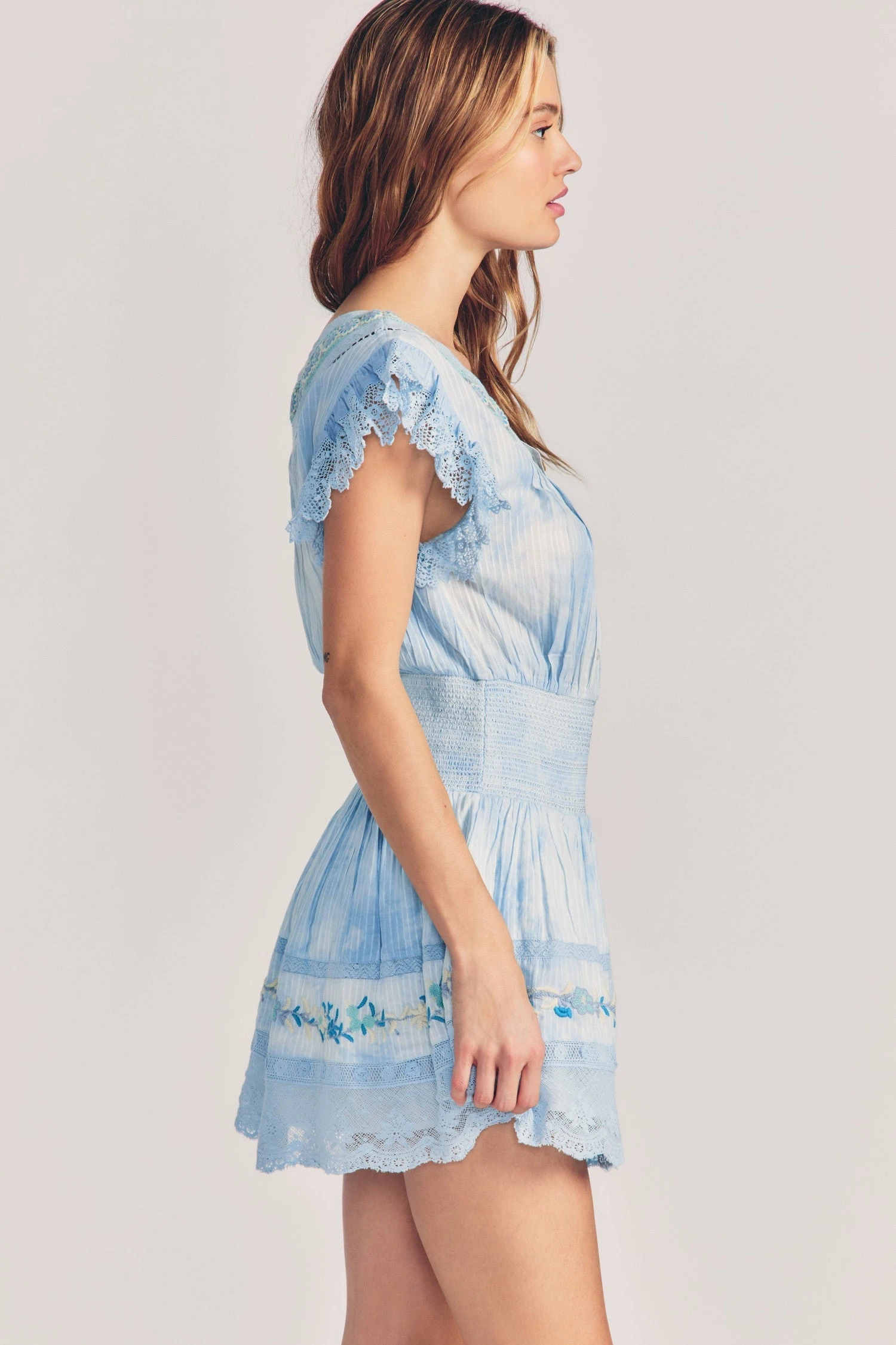 LoveShackFancy Fontana Mini Dress Dresses 3 LoveShackFancy Fontana Mini Dress Dresses