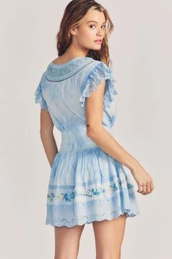 LoveShackFancy Fontana Mini Dress Dresses 8 LoveShackFancy Fontana Mini Dress Dresses