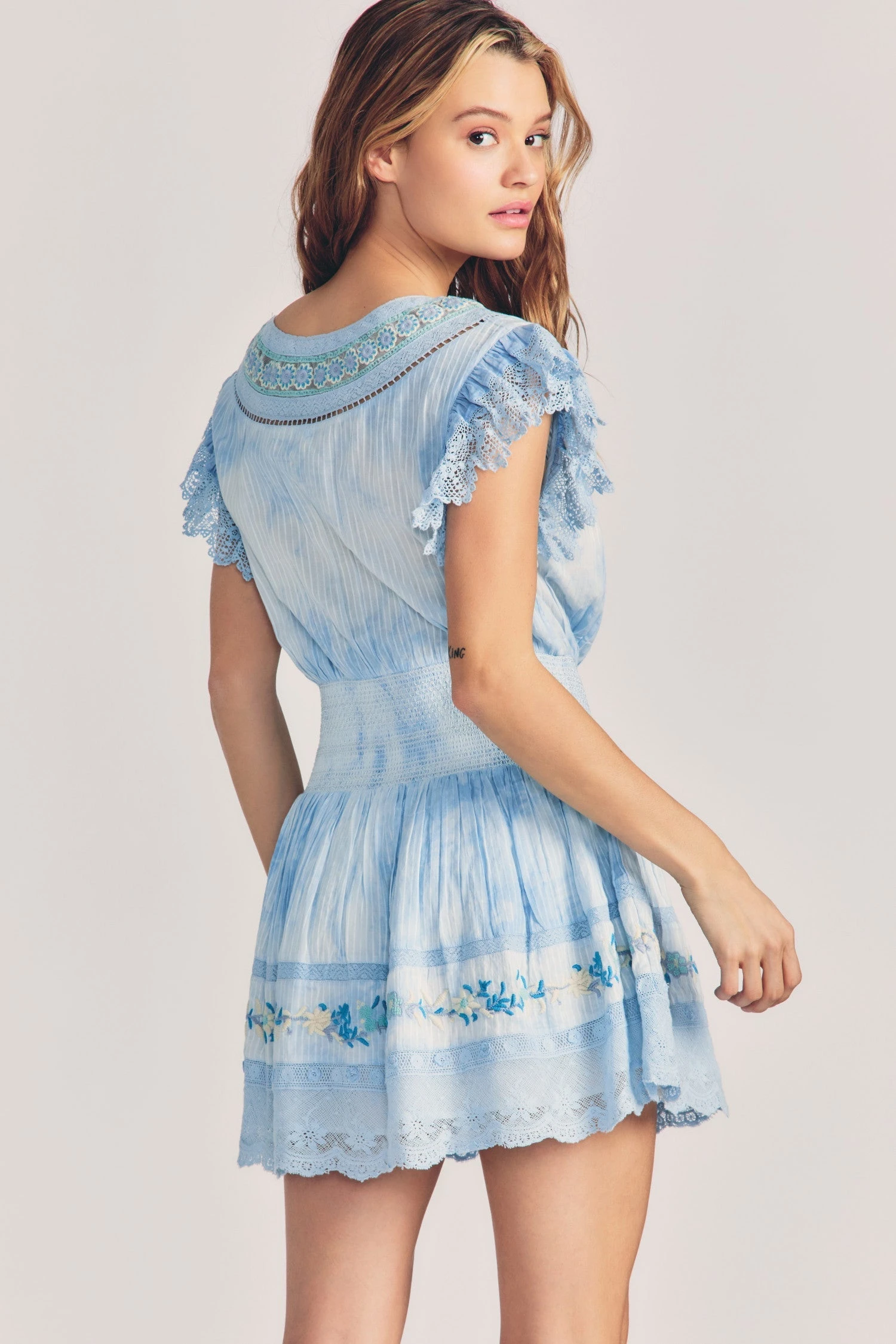 LoveShackFancy Fontana Mini Dress Dresses 4 LoveShackFancy Fontana Mini Dress Dresses