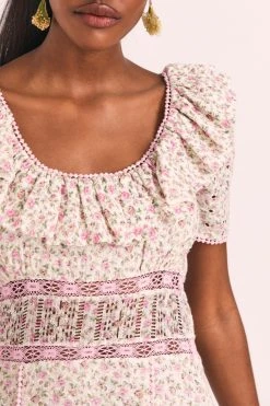 LoveShackFancy Stassie Maxi Dress