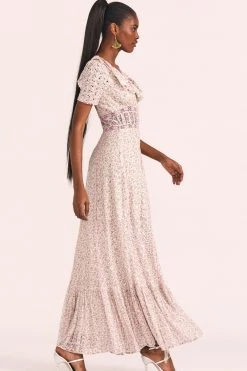 LoveShackFancy Stassie Maxi Dress