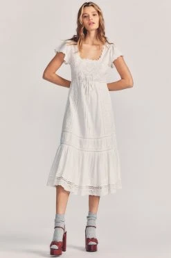 LoveShackFancy Charles Midi Dress