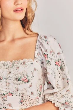 LoveShackFancy Toulon Midi Dress Sale