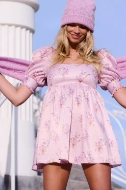 LoveShackFancy Bennington Mini Dress