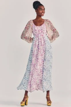 LoveShackFancy Sale Cosgrove Silk Maxi Dress 16 LoveShackFancy Sale Cosgrove Silk Maxi Dress