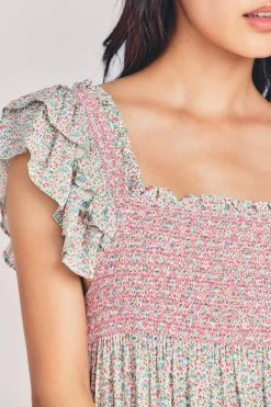 LoveShackFancy Sale Burnley Midi Dress