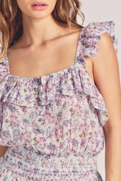 LoveShackFancy Shanely Mini Dress