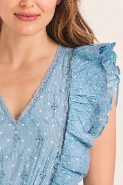 LoveShackFancy Corelli Mini Dress Dresses