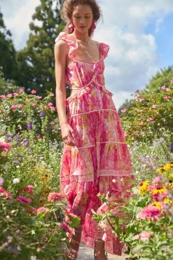 LoveShackFancy Madsen Maxi Dress