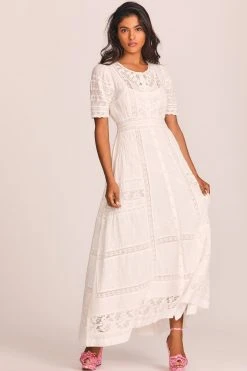 LoveShackFancy New Arrivals Kylen Victorian Maxi