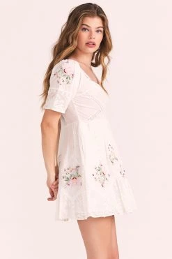 LoveShackFancy Ornella Mini Dress Dresses