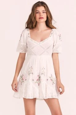 LoveShackFancy Ornella Mini Dress Dresses