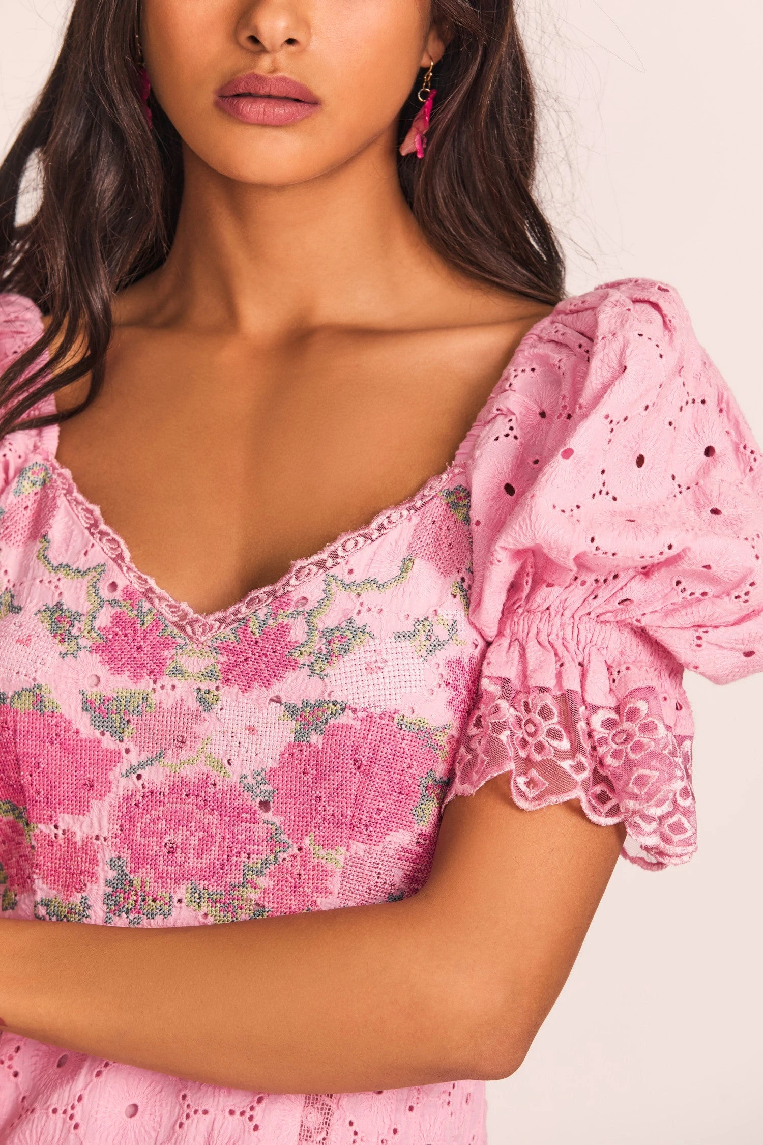 LoveShackFancy Thressey Mini Dress Dresses 4 LoveShackFancy Thressey Mini Dress Dresses