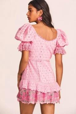 LoveShackFancy Thressey Mini Dress Dresses 11 LoveShackFancy Thressey Mini Dress Dresses