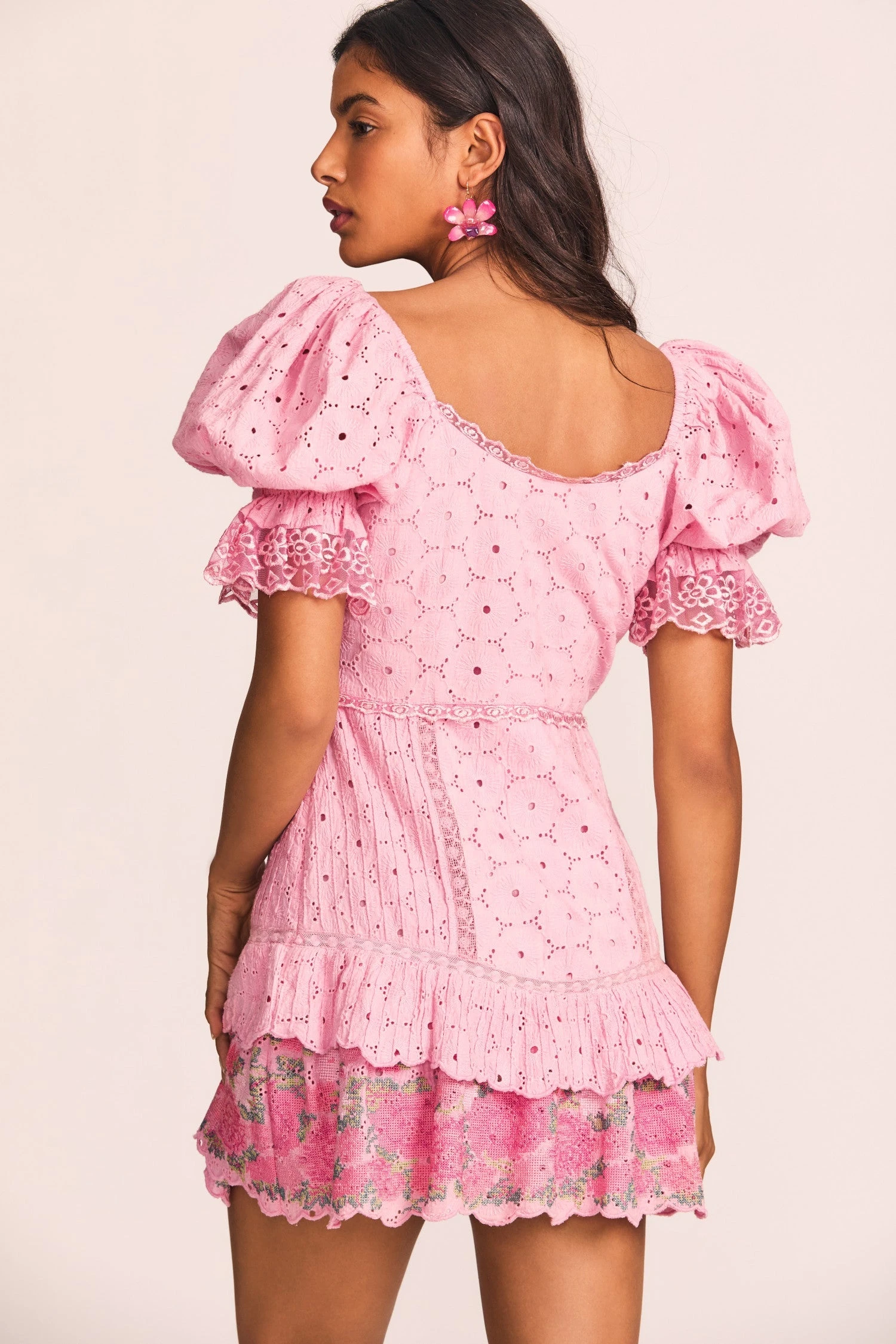 LoveShackFancy Thressey Mini Dress Dresses 6 LoveShackFancy Thressey Mini Dress Dresses