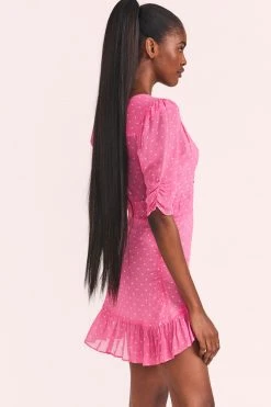 LoveShackFancy Azreal Mini Dress Dresses