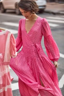 LoveShackFancy Bevelyn Maxi Dress