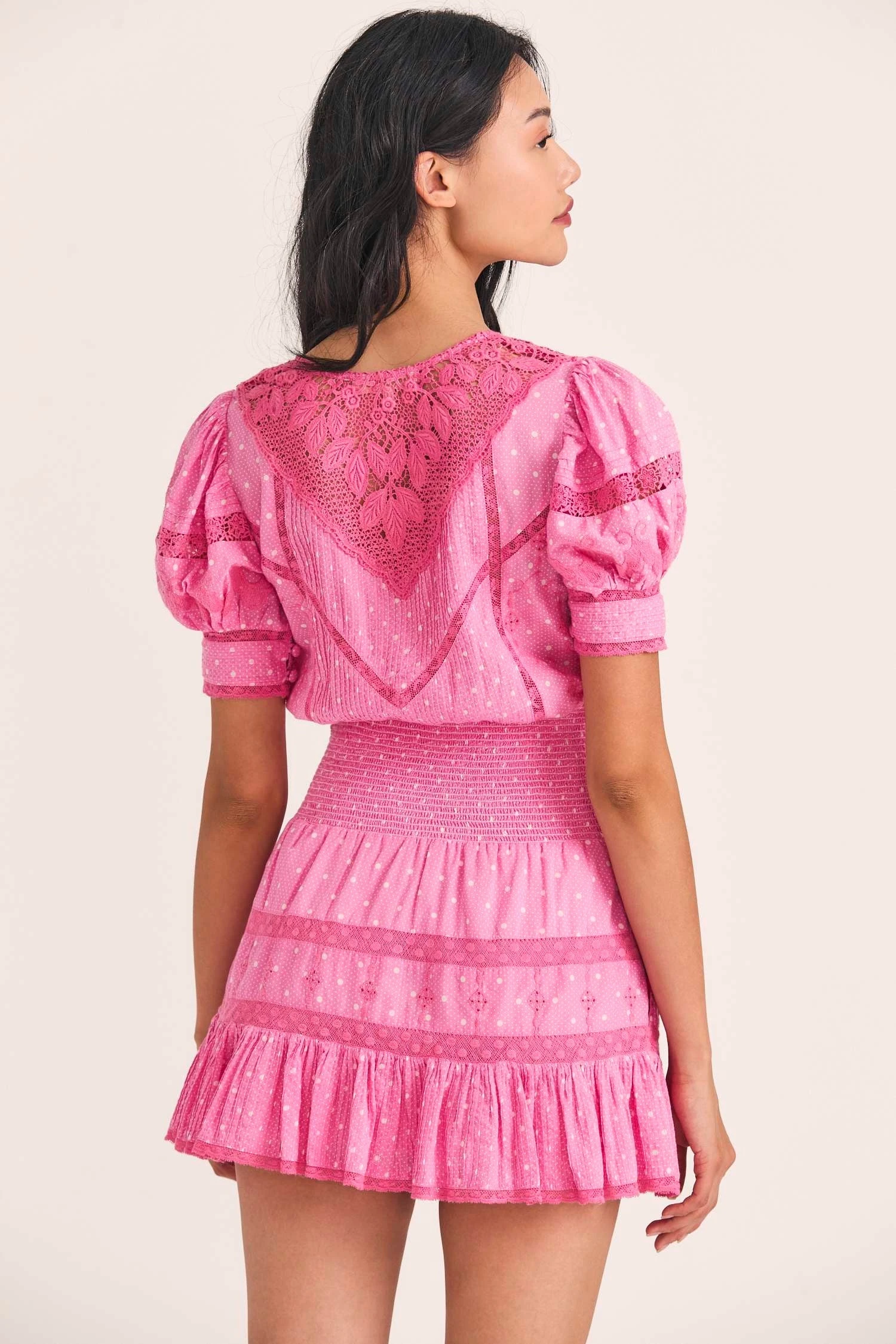 LoveShackFancy Jaislyn Mini Dress Dresses 4 LoveShackFancy Jaislyn Mini Dress Dresses