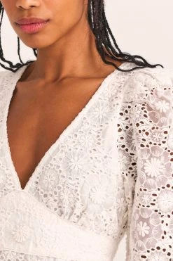 LoveShackFancy Dresses Faye Mini Dress