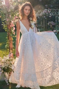 LoveShackFancy Devyn Gown