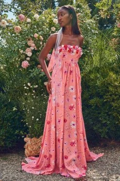 LoveShackFancy New Arrivals Linnson Maxi Dress