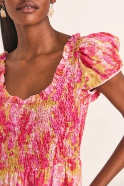 LoveShackFancy Elisabelle Midi Dress New Arrivals