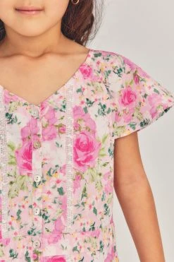 LoveShackFancy Girls Mini Victorian Maxi Dress Sale