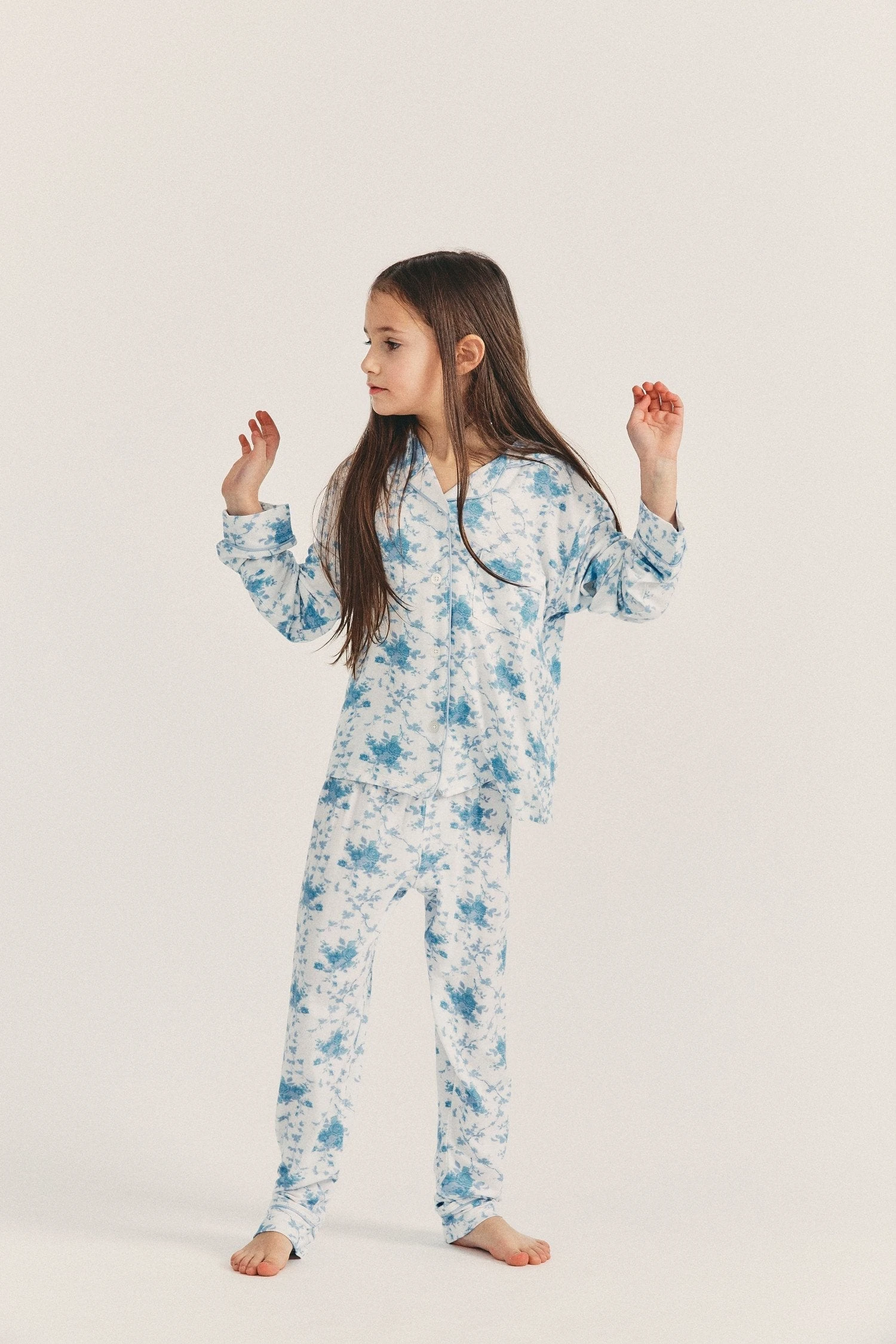 LoveShackFancy LSF X Stripe & Stare Girls Pajamas Sale 1 LoveShackFancy LSF X Stripe & Stare Girls Pajamas Sale