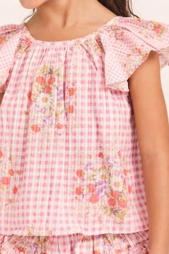 LoveShackFancy Mommy & Me Girls Kairi Top