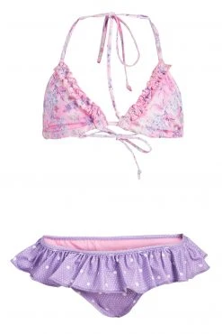 LoveShackFancy Girls Mini Harbor Bikini Set Little Girls
