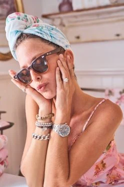 LoveShackFancy Rosa Beaux Hair Towel View All