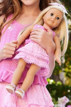 LoveShackFancy X American Girl Doll Rosy Ruffles Billie Skirt