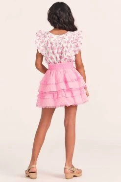LoveShackFancy X American Girl Girls Rosy Ruffle Billie Skirt 12 LoveShackFancy X American Girl Girls Rosy Ruffle Billie Skirt