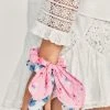 LoveShackFancy Chaumont Smocked Scrunchies New Arrivals