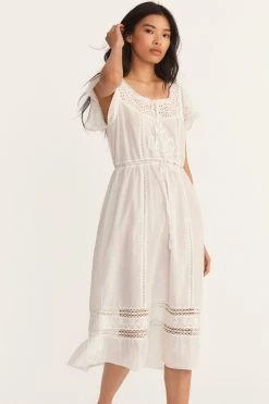 LoveShackFancy Madeline Midi Dress New Arrivals