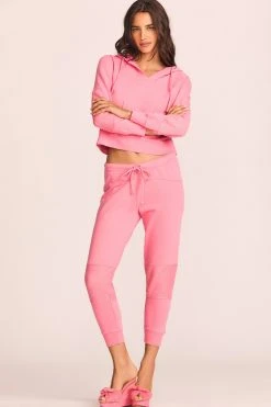 LoveShackFancy Etty Jogger Pant 16 LoveShackFancy Etty Jogger Pant