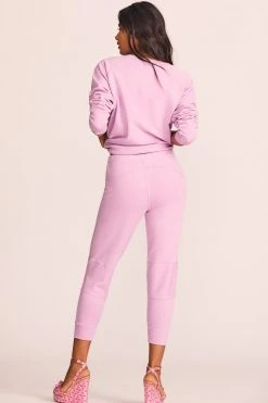 LoveShackFancy Etty Jogger Pant 23 LoveShackFancy Etty Jogger Pant